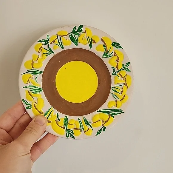 Pair of vintage mushroom plates - Picture 5 of 8